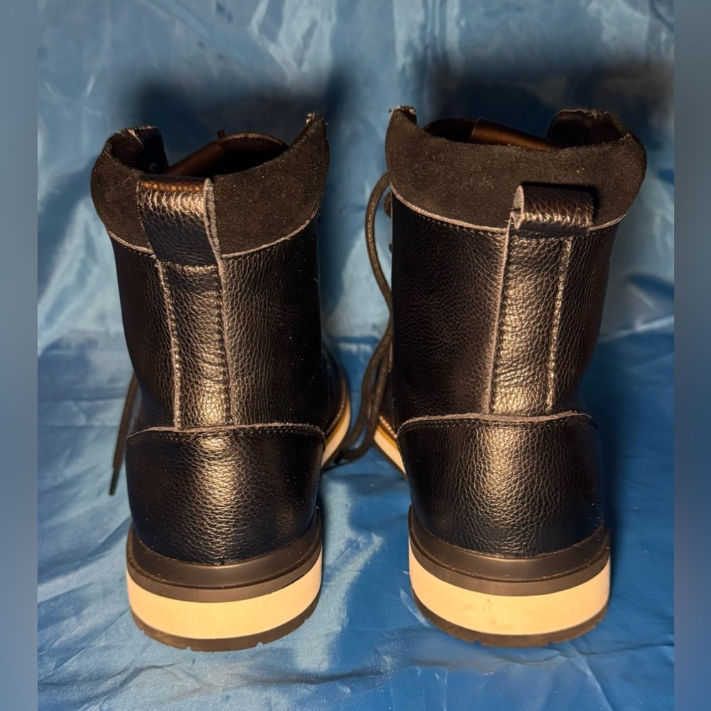 Express Leather Sneaker Boot - Size 8 View 4